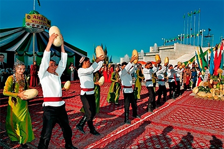 День ковра в Туркменистане